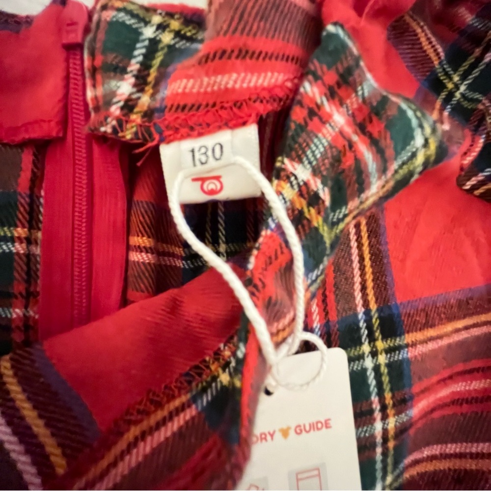 Christmas Plaid A-line Dress - Picture 7 of 9